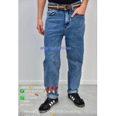 Bromley Мом джинси блакитного кольору Mom fit 28-36 107