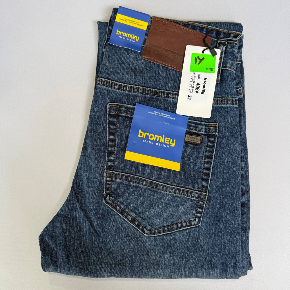 Bromley Класичні джинси синього кольору Classic fit 32-42 406