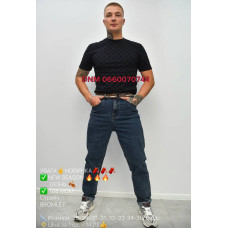 Bromley Мом джинси синього кольору Mom fit 28-36 108