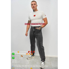 Bromley Мом джинси сірого кольору Mom fit 28-36 203