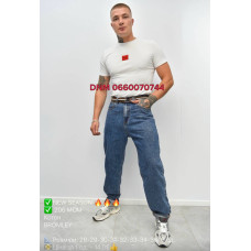 Bromley Мом джинси синього кольору Mom fit 28-36 206