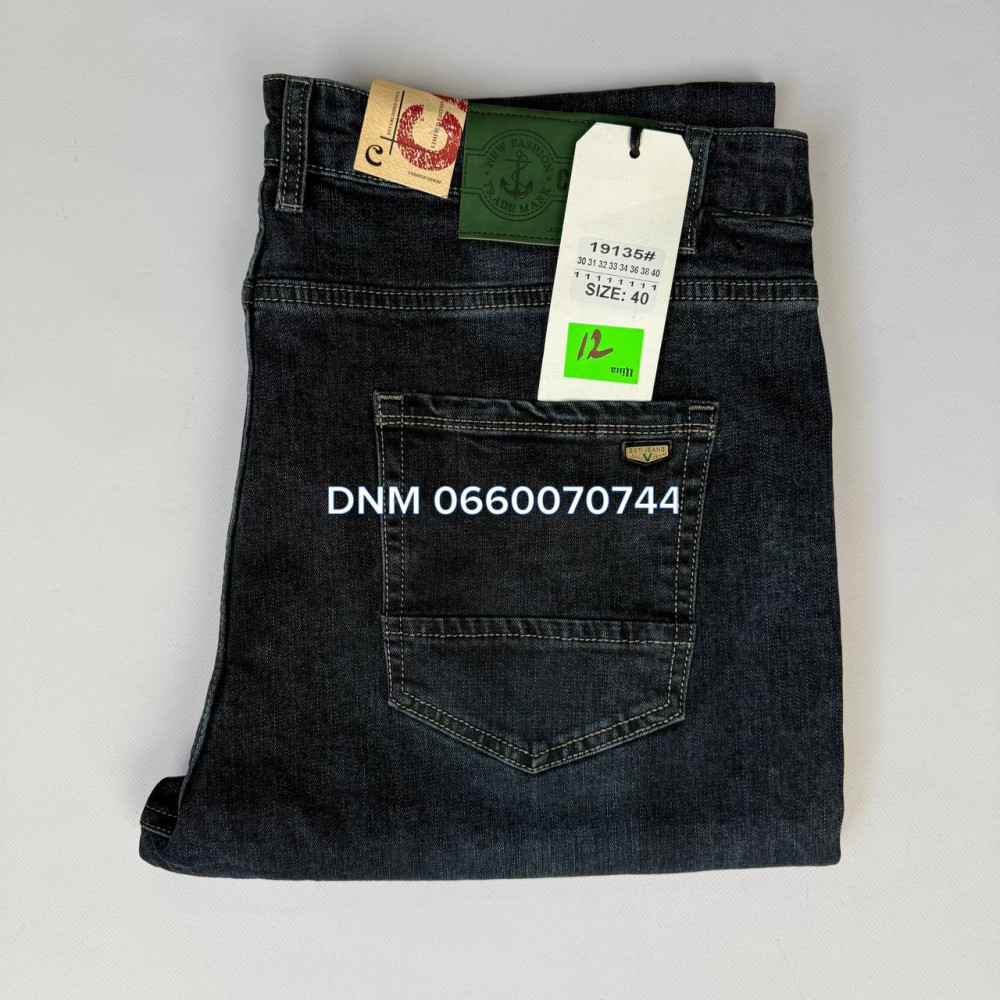 Captain Класичні джинси синього кольору Classic fit 30-40 19135