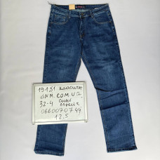 Captain Класичні джинси синього кольору Classic fit 32-42 19151