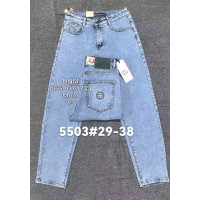 Captain Мом джинси блакитного кольору Mom fit 29-38 5503