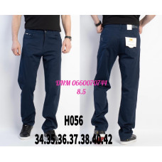 Cesin Класичні брюки синього кольору штани Classic fit 34-42 056