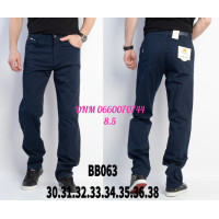 Cesin Класичні брюки синього кольору штани Classic fit 30-38 063