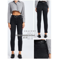 Cracpot Мом джинси сірого кольору Mom fit 28-32 1525-1