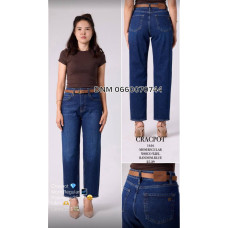Cracpot Мом джинси синього кольору Mom fit 25-29 1616