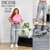 Dicesil  Мом джинси сірого кольору Mom fit 31-38 9133