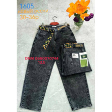 Denim Баггі джинси сірого кольору Baggy 30-36 1605