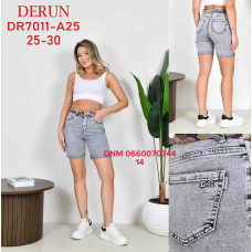 Derun Шорти сірого кольору стрейч літо 25-30 7011