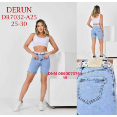 Derun Шорти блакитного кольору стрейч літо 25-30 7032
