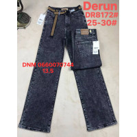 Derun Wide leg джинси сірого кольору широкі 25-30 8172
