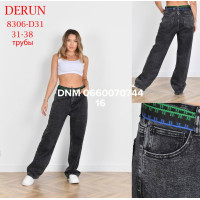 Derun Wide leg джинси сірого кольору широкі 31-38 8306