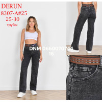 Derun Wide leg джинси сірого кольору широкі 25-30 8307
