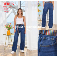 Derun Wide leg джинси синього кольору широкі 25-30 8321