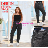 Derun Мом джинси сірого кольору Mom fit 31-38 8312
