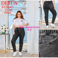 Derun Мом джинси сірого кольору Mom fit 31-38 8336