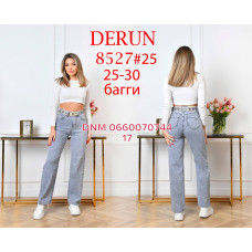 Derun Баггі джинси блакитний кольору Baggy fit 25-30 8527