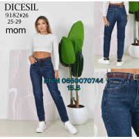 Dicesil  Мом джинси синього кольору Mom fit 25-29 9182