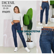 Dicesil  Мом джинси синього кольору Mom fit 25-29 9182