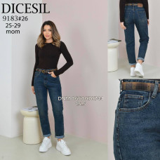 Dicesil  Мом джинси синього кольору Mom fit 25-29 9183
