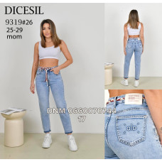Dicesil  Мом джинси блакитного кольору 25-29 9319