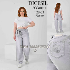 Dicesil  Баггі джинси сірого кольору Baggy fit 28-33 9330