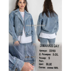 Dimarkis Day Куртка джинсова блакитного кольору S-2XL 3193 