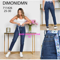 Dimonidmn Мом джинси синього кольору Mom fit 25-30 711