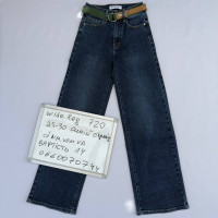 Dimonidmn Wide leg джинси синього кольору широкі 25-30 720
