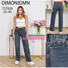 Dimonidmn Wide leg джинси іржавого кольору широкі 25-30 727