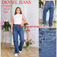 Dknsel Wide leg джинси синього кольору широкі 28-33 5759