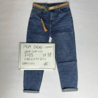 Dknsel Мом джинси синього кольору Mom fit 31-38 7733