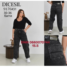 Dicesil  Баггі джинси сірого кольору Baggy 30-36 9176