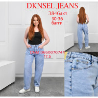 Dknsel Баггі джинси блакитного кольору 30-36 3846