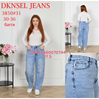 Dknsel Баггі джинси блакитного кольору 30-36 3850