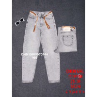 Dknsel Мом джинси сірого кольору Mom fit 25-30 2699