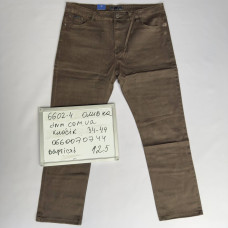 Dosher Класичні джинси оливкового кольору Classic fit 34-44 6602-4