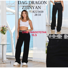 Dragon Мом джинси чорного кольору Mom fit 28-33 8223
