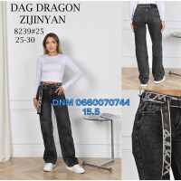 Dragon Труби джинси широкі сірого кольору 25-30 8239