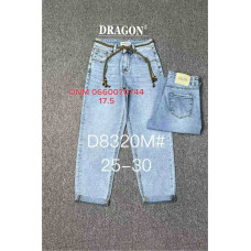 Dragon Мом джинси блакитного кольору Mom fit 25-30 8320