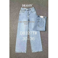 Dragon Wide leg джинси блакитного кольору 30-36 8327