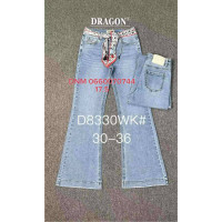 Dragon Кльош джинси блакитного кольору Flare fit 30-36 8330