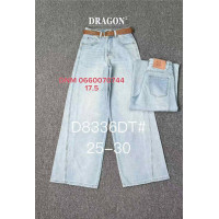 Dragon Wide leg джинси широкі блакитного кольору 25-30 8336