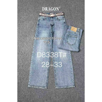 Dragon Wide leg джинси блакитного кольору 28-33 8338