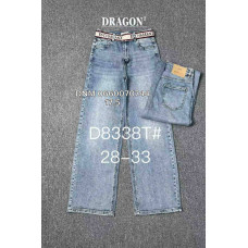 Dragon Wide leg джинси блакитного кольору 28-33 8338