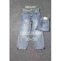 Dragon Баггі джинси блакитний кольору Baggy fit 30-36 8353