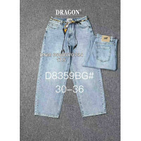 Dragon Баггі джинси блакитний кольору Baggy fit 30-36 8359