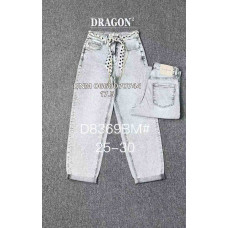 Dragon Баггі джинси сірого кольору Baggy fit 25-30 8369